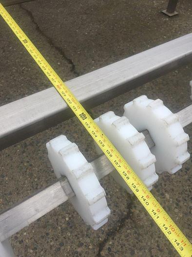 Used 10’ Wide SS Unloading Conveyor