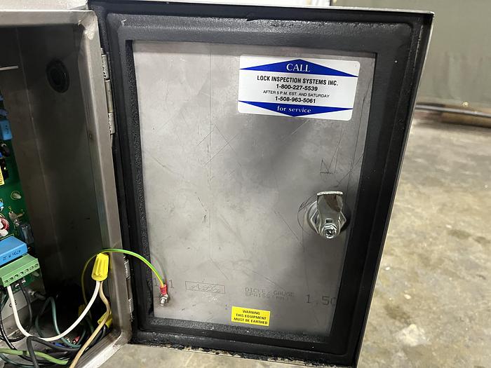 Used LOCK 30 CXE Metal Detector + 3' Conveyor