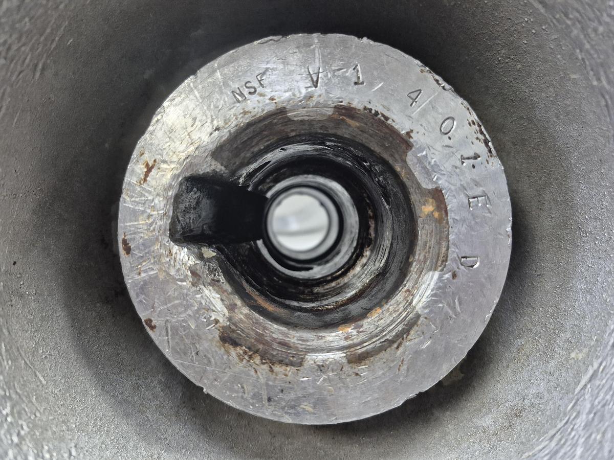 Used Hobart V1401 140 Quart Dough Hook