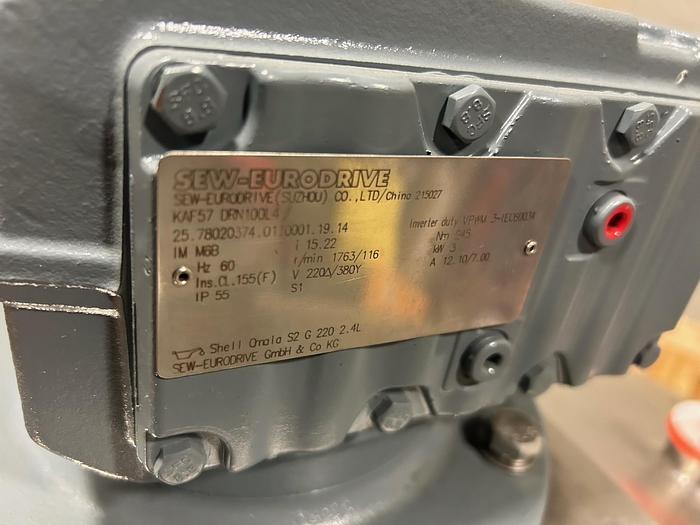 Used 5,000L Pasteurizer Tank with Agitation