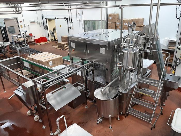 Used ZCX-3ZD Stand-Up Pouch Filler and Capping Machine