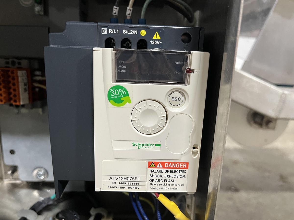 Used SafeLine Incline Conveyor Metal Detector