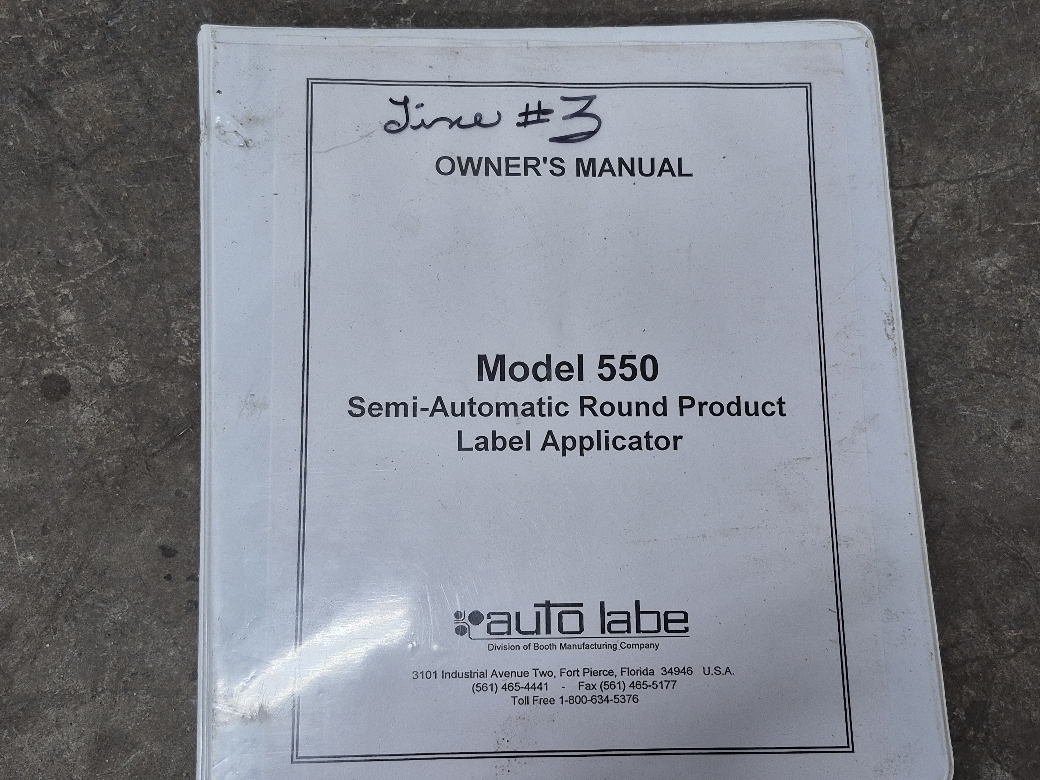 Used Auto Labe Semi-Automatic Labeller with Hot Stamp Imprinter