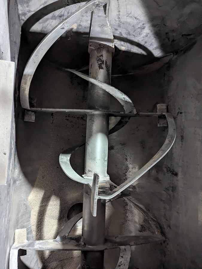 Used Jacketed Ribbon Blender with Chantland Filling System