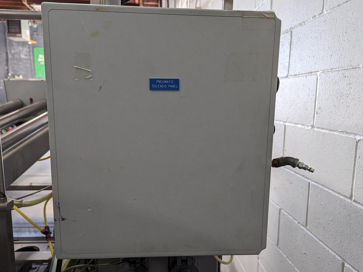 Used Modern Packaging 2 Lane Cup Filler