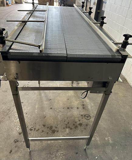 Used LaGrotta 5'L Double Belt Conveyor