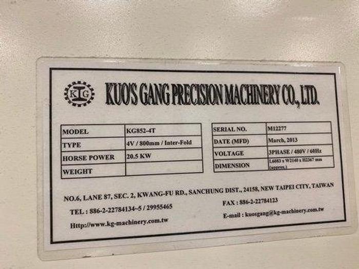 Used Kuo's Gang KG852-4T Facial Tissue Folder