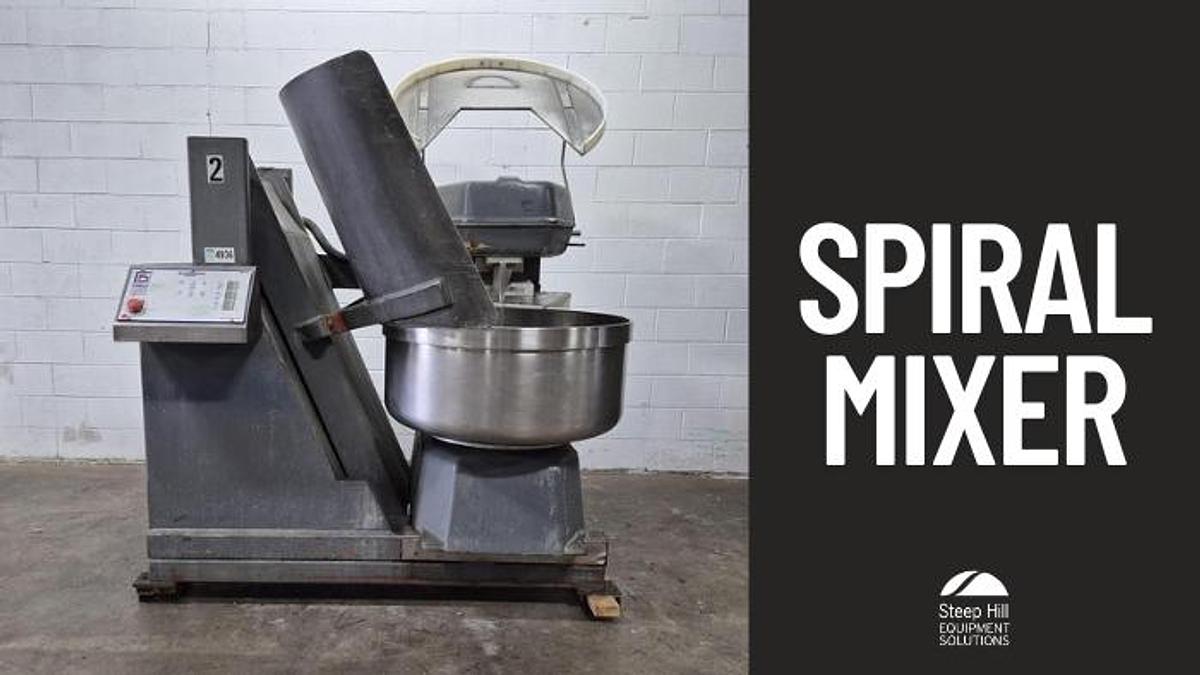 Used Cinelli 160KG-S1H Tilting Spiral Mixer