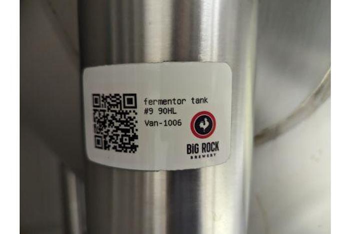 Used NSI 90HL Fermentation Tank