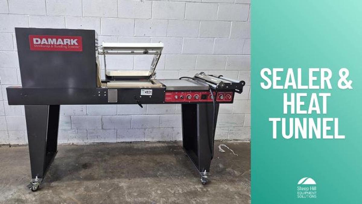 Used Damark MP3 L-Bar Sealer & Heat Tunnel