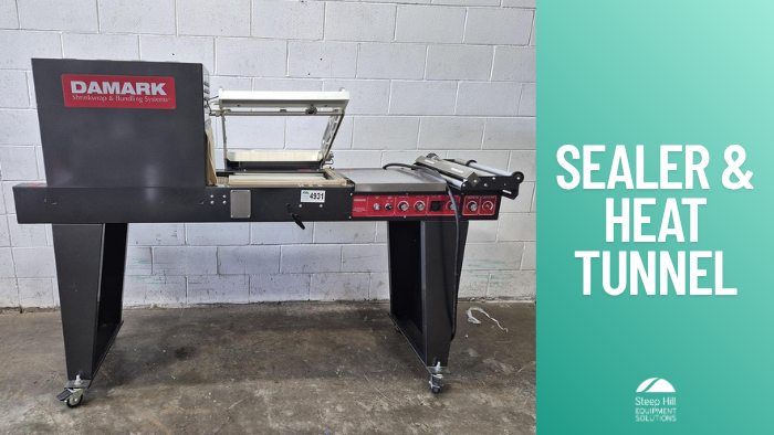 Used Damark MP3 L-Bar Sealer & Heat Tunnel