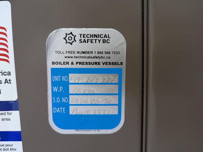 Used Fulton 49.5 HP Boiler