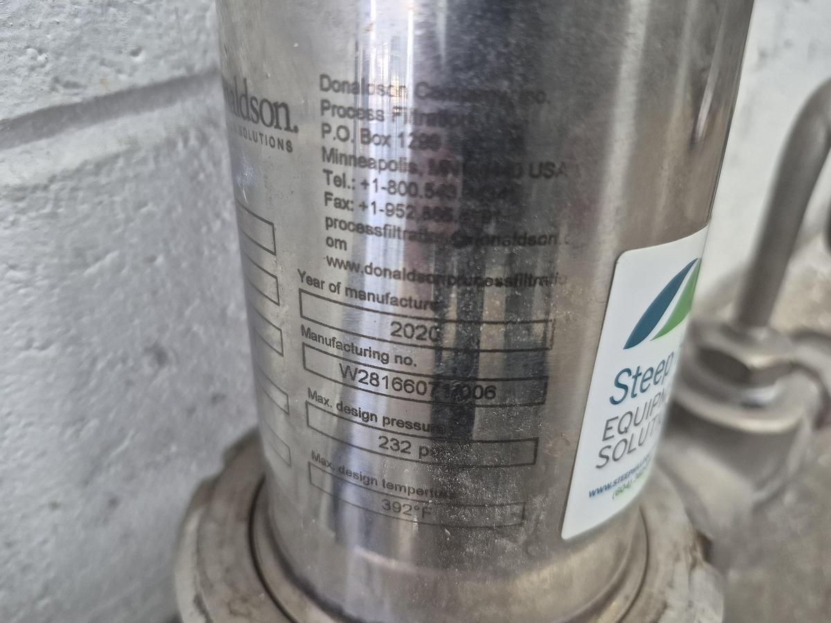 Used Donaldson P-EG 0027 SS Filter Housing 