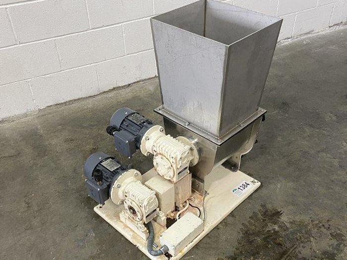 Used Rospen Metering Twin Screw Feeder