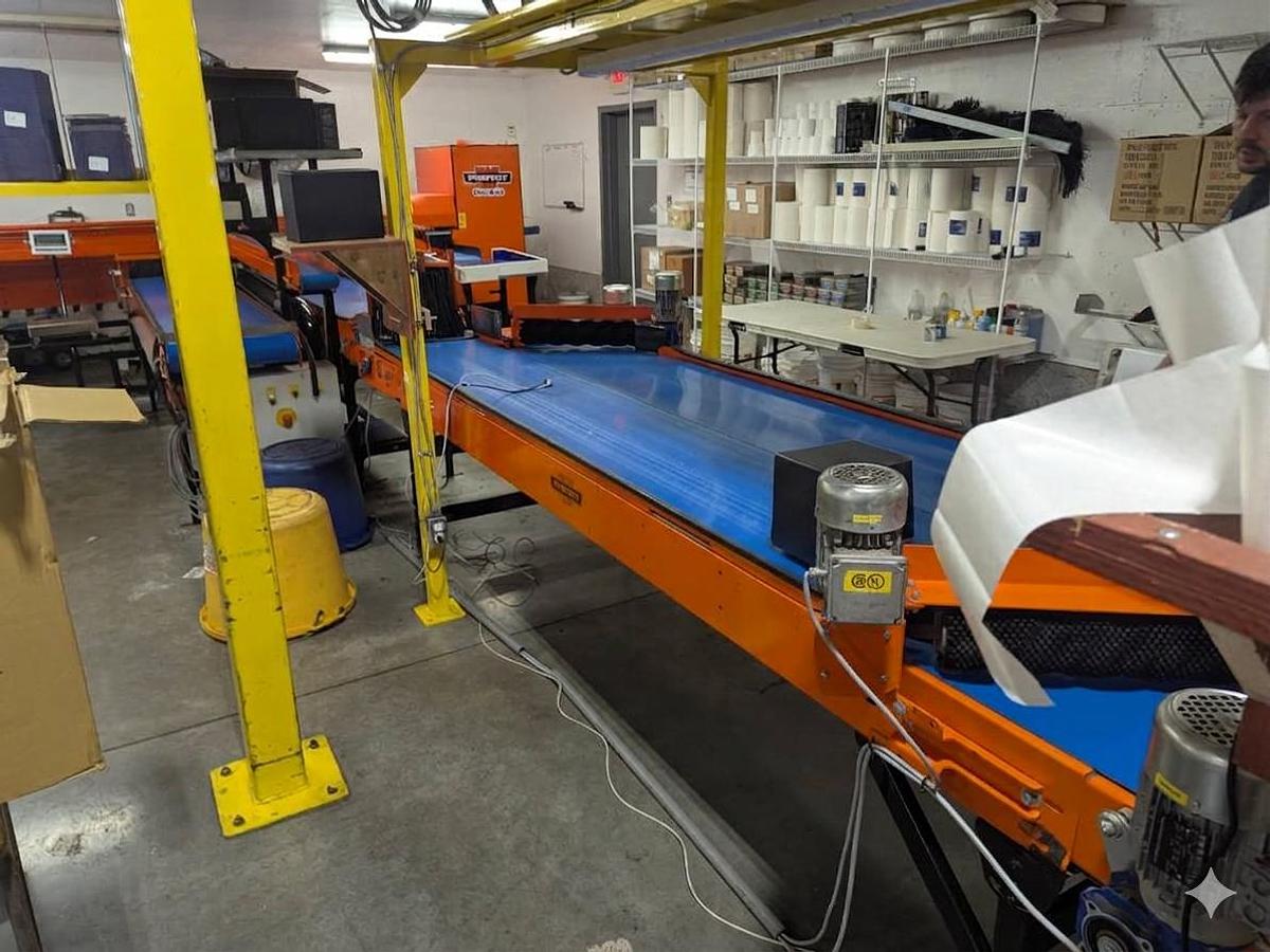 Used Van Wamel Tree Fruit Sorting and Packing Line