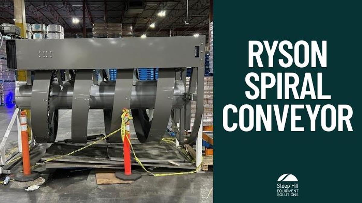 Used Ryson Spiral Conveyor