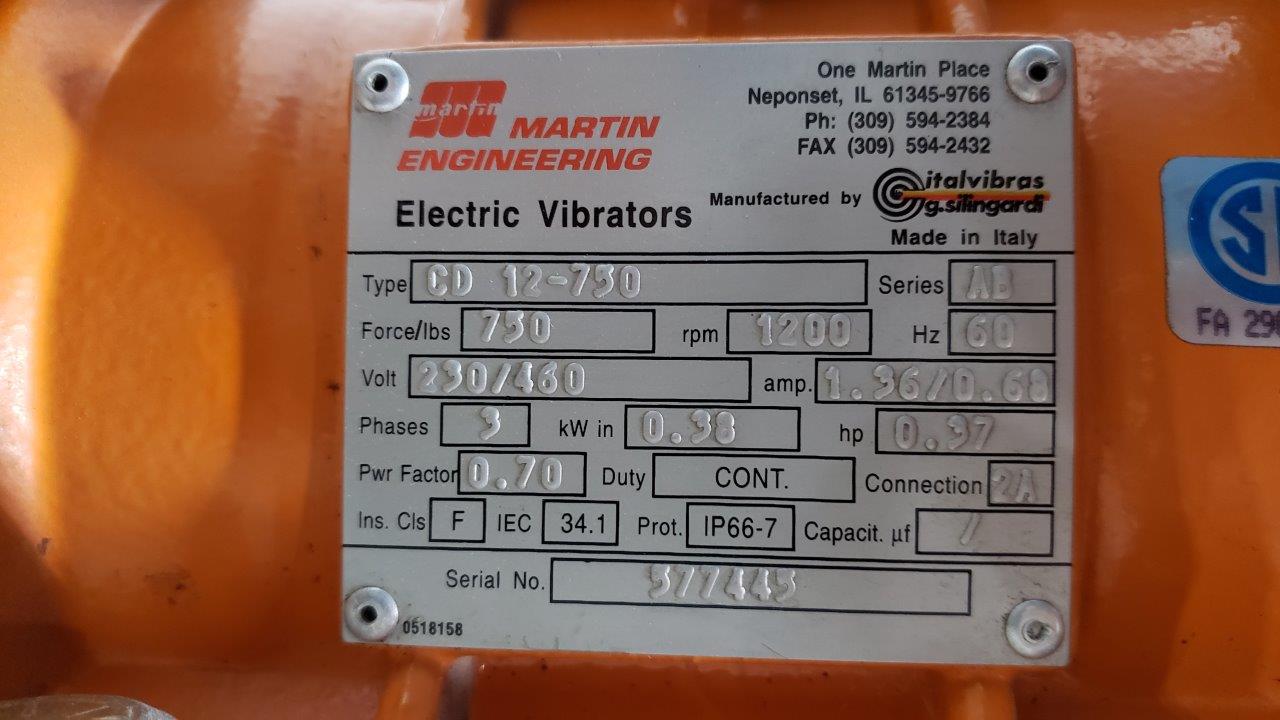 Used Kason K30 Flo Thru Vibratory Flour Sifter