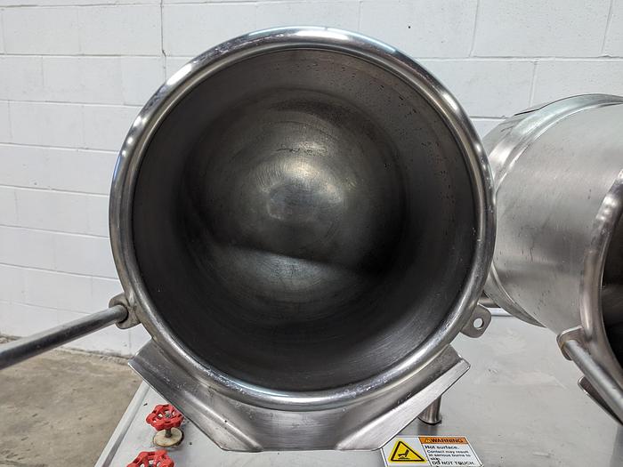 Used Market Forge Twin 6 Gallon Kettles