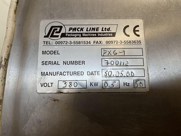 Used 2000 Pack Line Ltd PXG-1 Linear Cup Filler