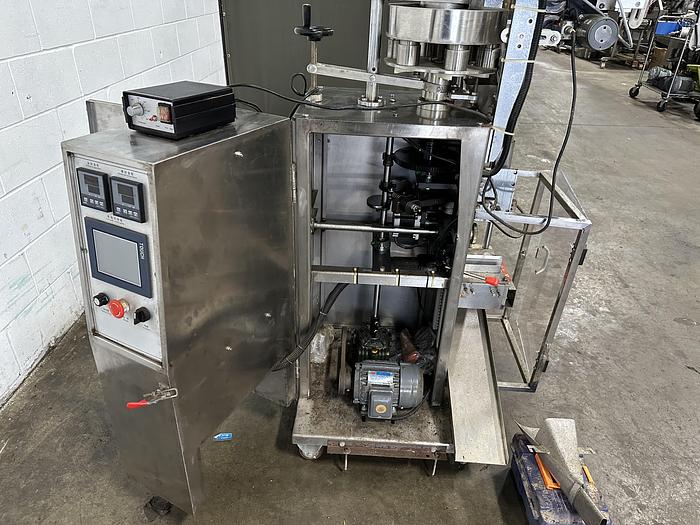 Used VFFS Sachet Machine with Cup Filler