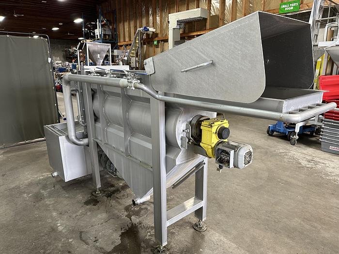 Used DTS Produce Corkscrew Wash Tank