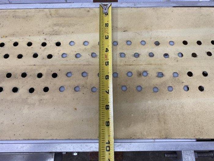 Used Perforated Flat Belt Conveyor