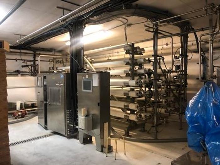 Used FMC SS Purée Aseptic Pasteurizing Line