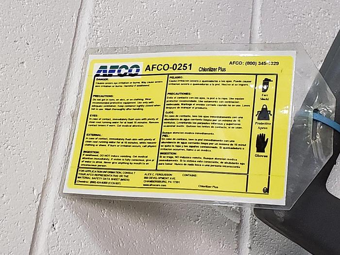 Used 13 Gallon Portable Sprayer