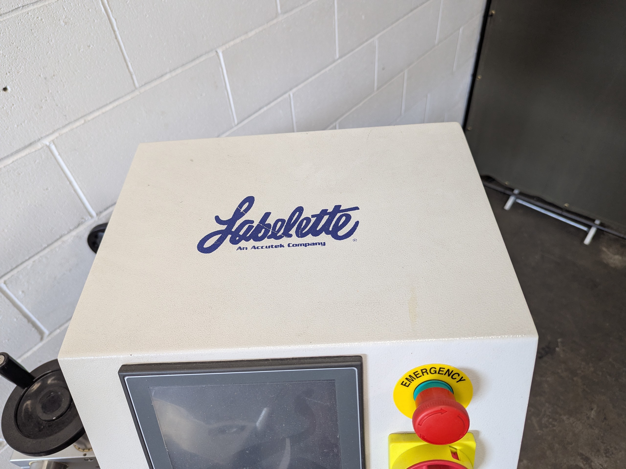 Used Accutek Labelette Tamper Evident Seal Applicator 