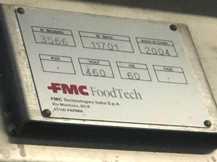 Used FMC SS Purée Aseptic Pasteurizing Line