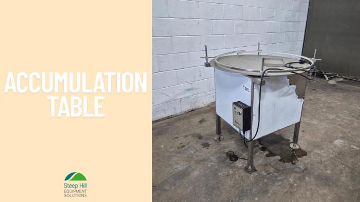 Used 35" Accumulation Table