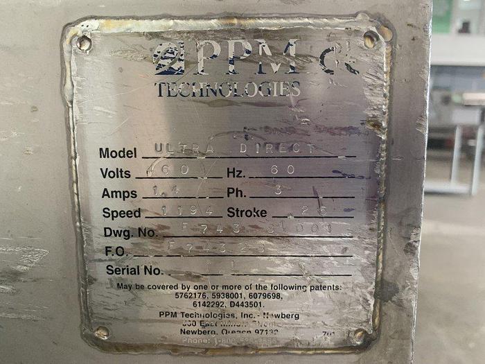 Used PPM Vibratory Berry Sorting Conveyor