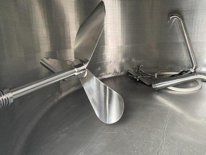 Used Creamery Package 3000 Gallon Jacketed Tank