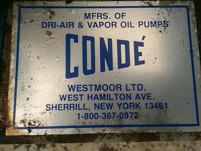 Used Condé Dry Air Vacuum Pump