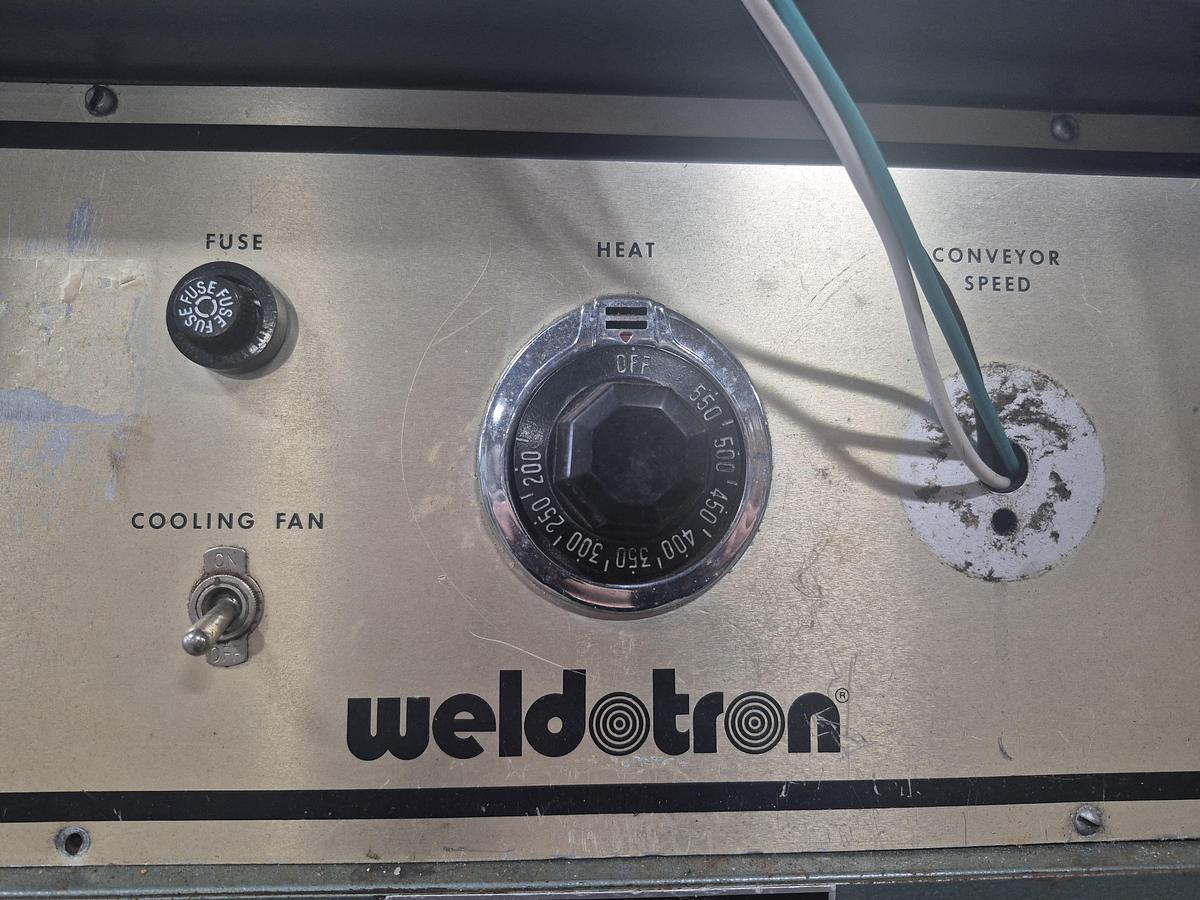 Used Weldotron 7121 Shrink Tunnel