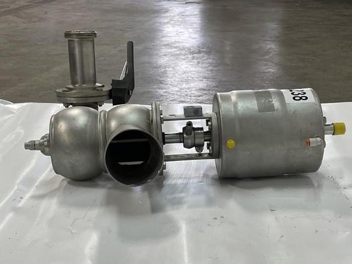 Used Ausvalve Pneumatic Mix Proof Valve