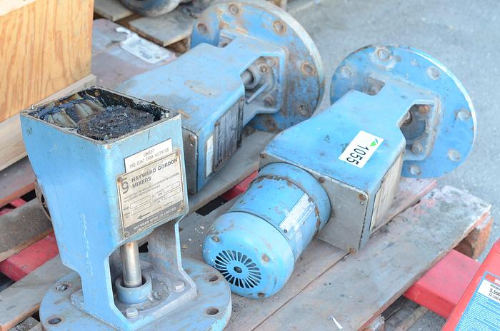 Used Hayward Gordon Mixer & Gear Box