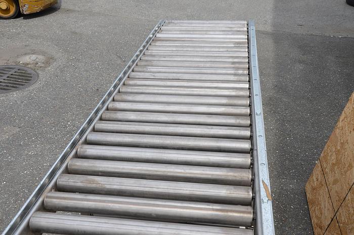 Used 11' x 21" Roller Conveyor