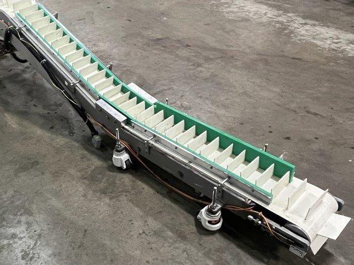 Used Viking 18.5' Long Cleated Conveyor