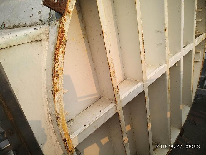 Used DCI 7000 Gallon Vertical SS Silo Dairy Tank