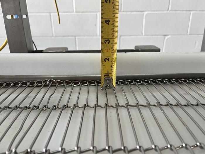 Used 3'L Wire Mesh Conveyor