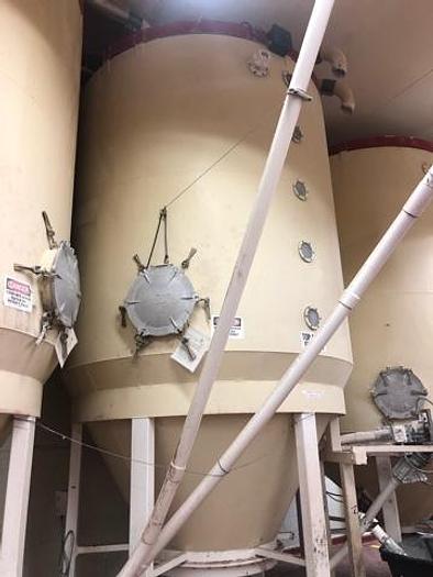 Used Grain Bins with Auger System