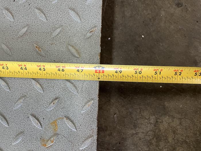 Used Western WPW 44-5 Floor Scale with Ramp