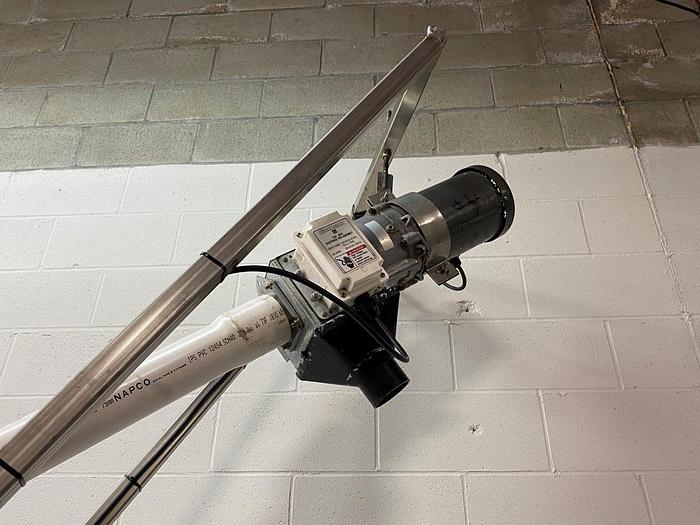 Used Mobile Inclined Auger Conveyor