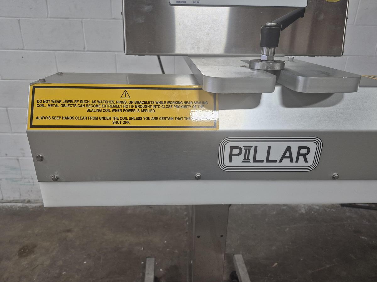 Used Pillar Technologies Unifoiler Automatic Induction Cap Sealer
