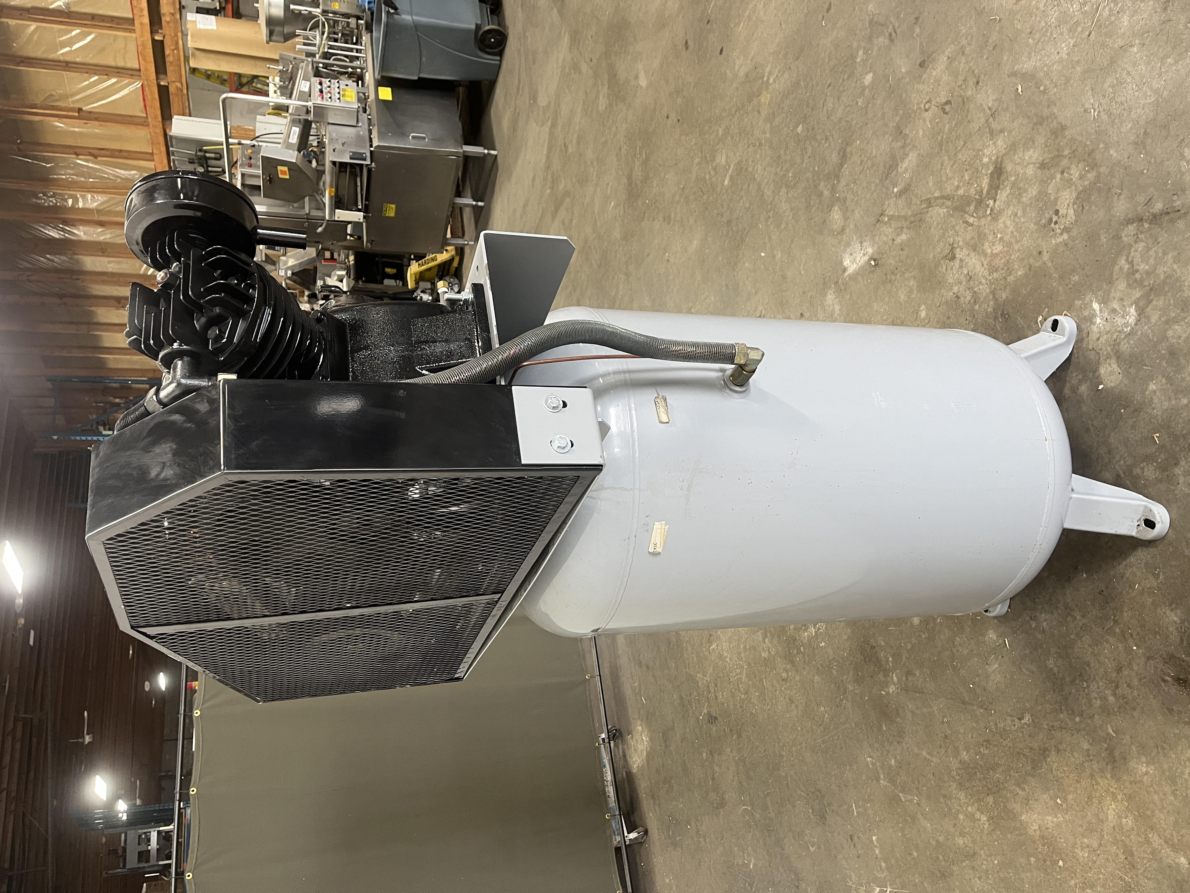 Used King 7.5hp Vertical Air Compressor