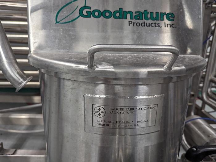 Used Goodnature FPXT-264 HTST Pasteurizer System