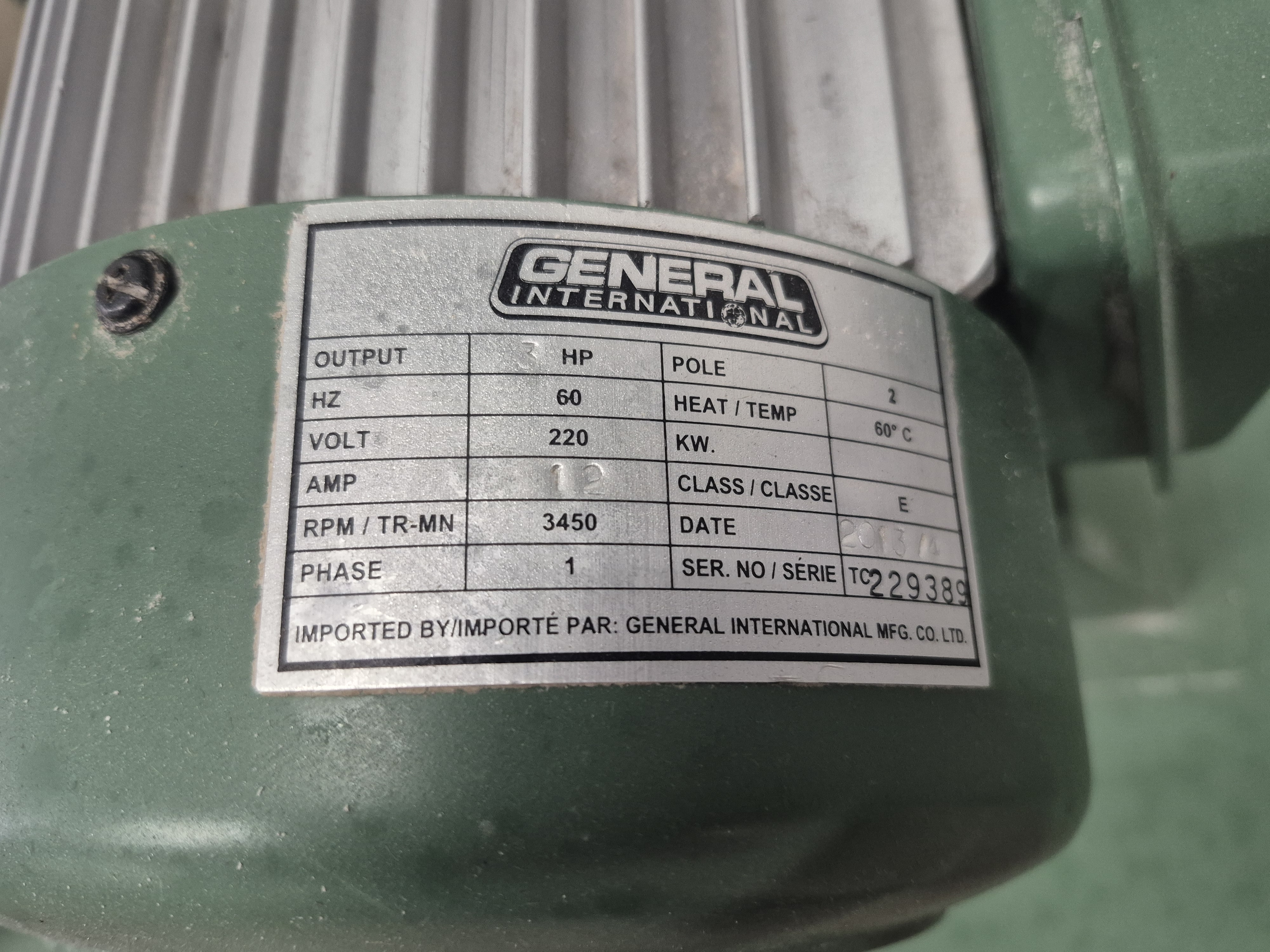 Used General International 10-210 M1 2 Bag Dust Collector