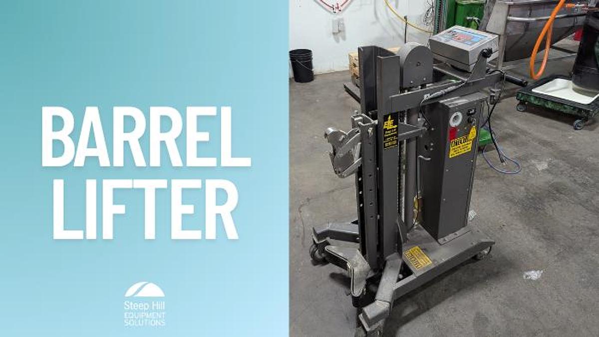 Used Easy Lift Equipment Barrel Lifter