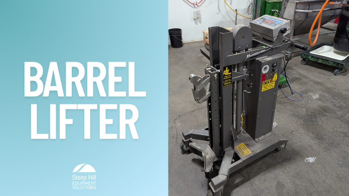 Used Easy Lift Equipment Barrel Lifter